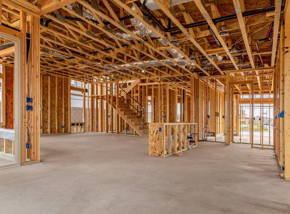 10007 Childress Drive — during construction