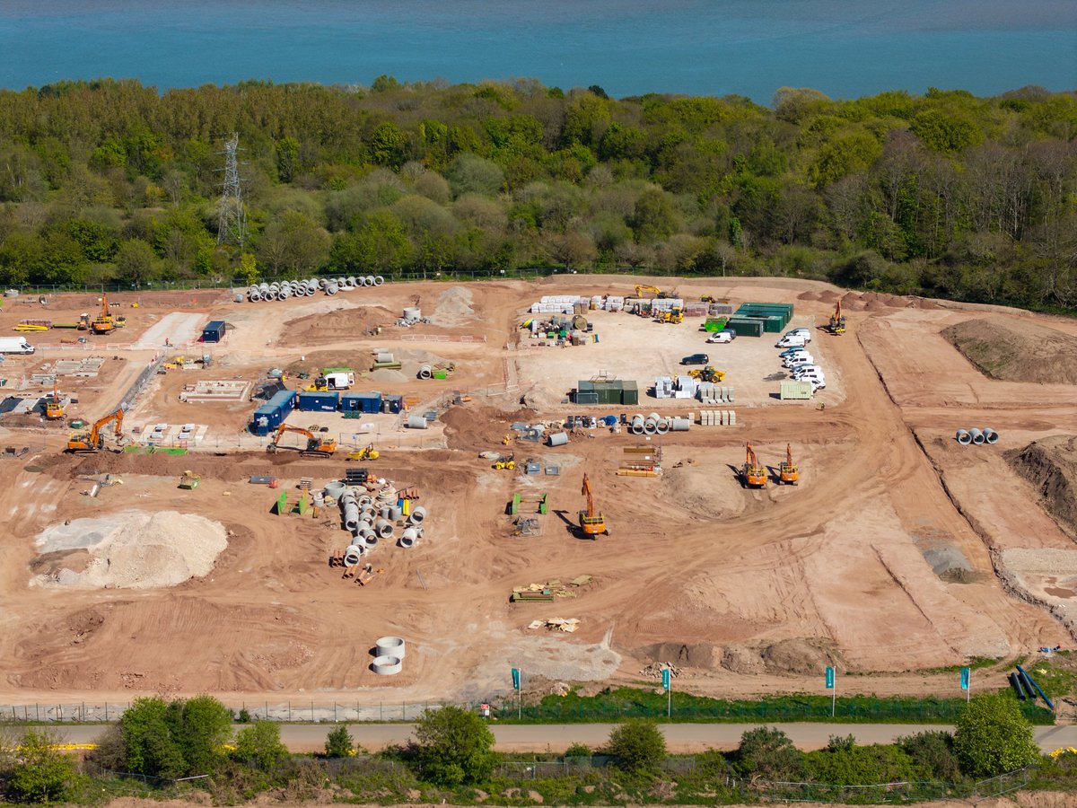104 Shoreside Drive — during construction